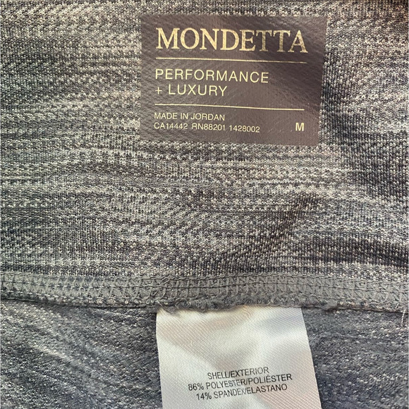 Mondetta Performance & Luxury Space Gray Active Leggings Women's Medium - Picture 10 of 10